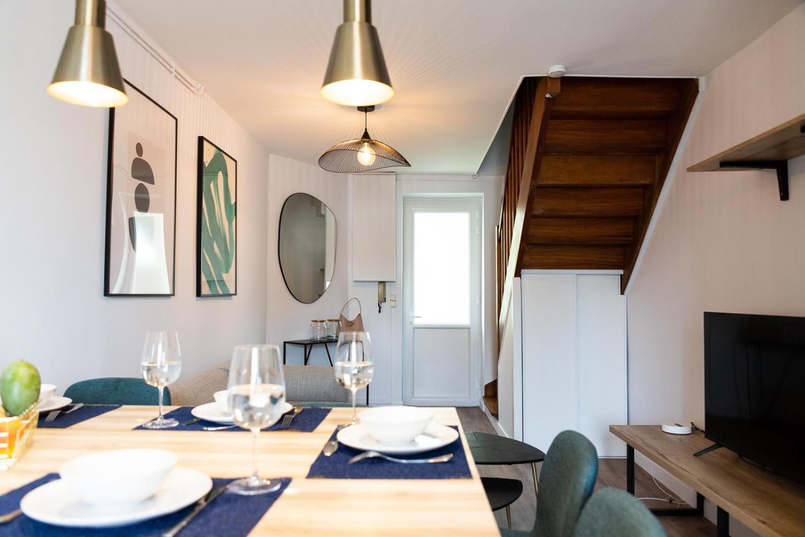 Charmant Duplex Angers Exterior photo